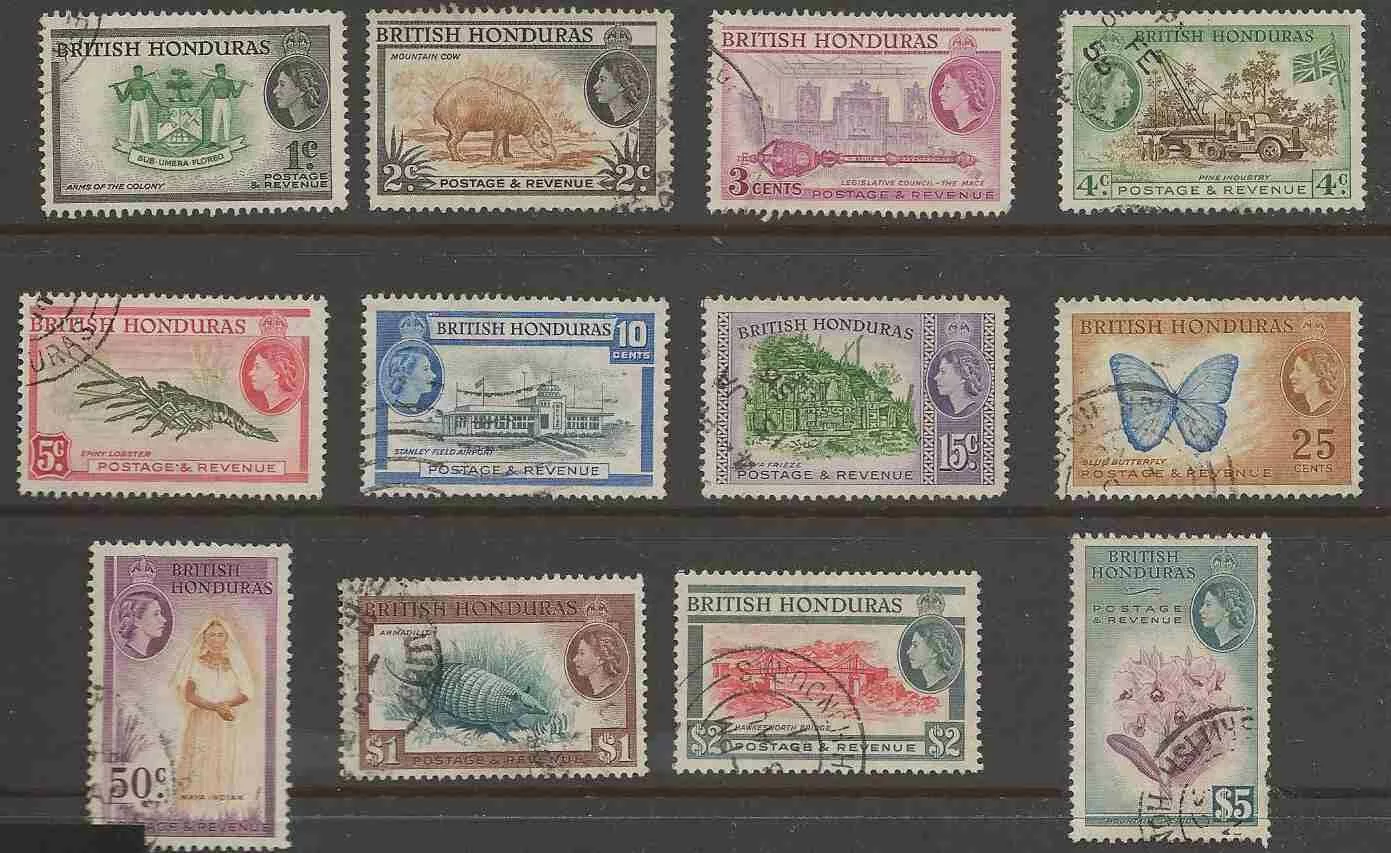 Postage Stamps of British Honduras