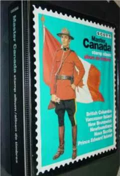 Scott Minuteman Album for collecting stamps of Canada
