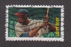 Forever Postage Stamps not only save you hassle but are now commemorating American icons like Larry Doby, a Hall of Fame baseball player of the Cleveland Indians.