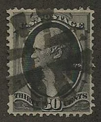 The Alexander Hamilton Banknote stamps are starkly beautiful in the deep black and grey printings of the 1870s. 
