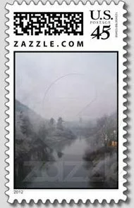 Longing for Home on Custom Postage Stamps